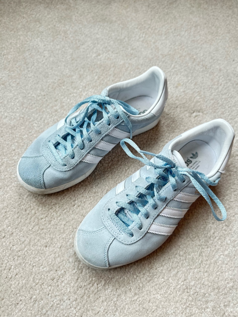 Adidas Women's Gazelle 85 Sneakers in Light Blue